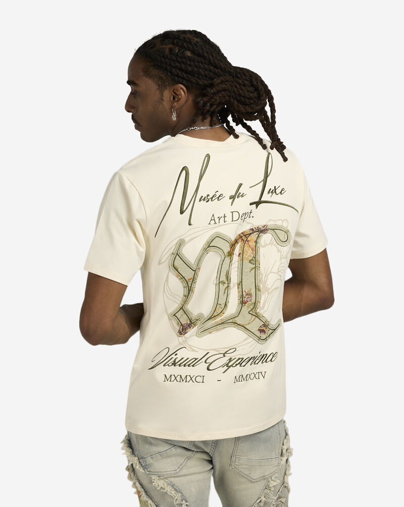 Smoke Rise Tapestry Patch Tee KT24569SN-ECRU Beige 2