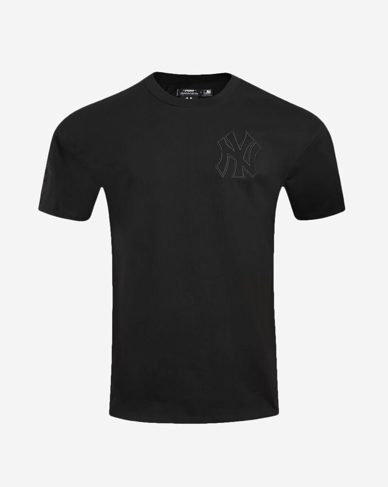 PRO STANDARD New York Yankees Neutral Drop Shoulder Tee LNY136855-BLK Black 1