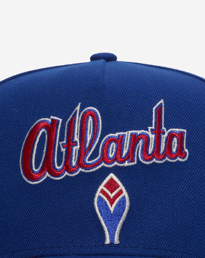 9Fifty Atlanta Braves Arched A-Frame Snapback Hat