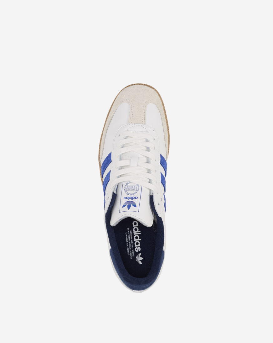 ★adidas★ Samba OG White Blue JH5632 adidas Samba OG Shoes - White | Free Shipping with adiClub