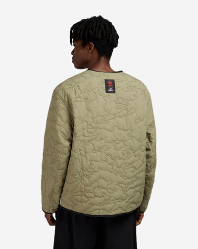 adidas x 100 THIEVES All-Over Print Quilt Full-Zip Hoodie adidas x 100 THIEVES All-Over Print Quilt Full-Zip Hoodie