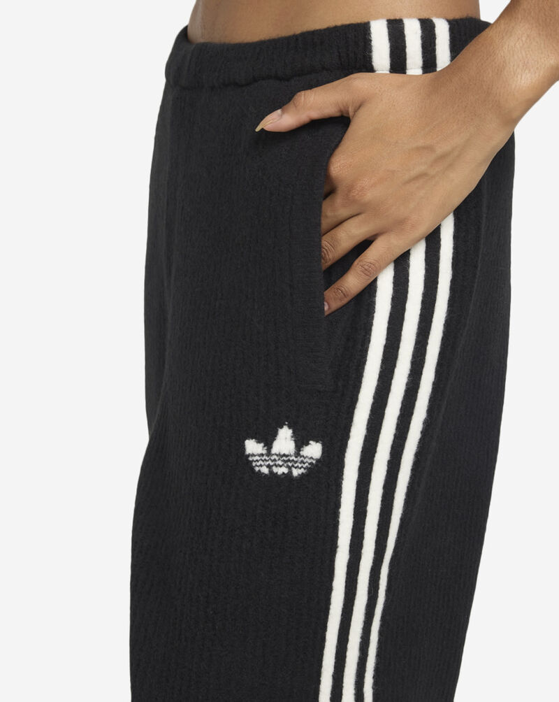adidas Jennie Knitted Loose Pants LD8918-BLKWHT Black 3