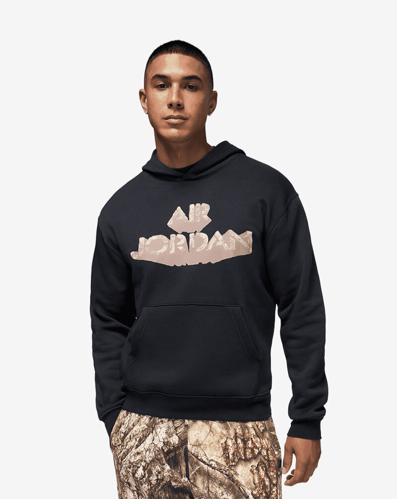 Jordan AJ4 Fleece Pullover Hoodie IQ6964-010 Black 1