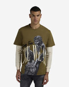 STREETZ IS WATCHIN Pray For The Weak Long Sleeve 2Fer Tee SW2F5212W-GRN Green 1