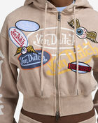 Sticker Mashup Full-Zip Hoodie 