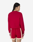 Atlanta Hawks Glitter Crop Crewneck