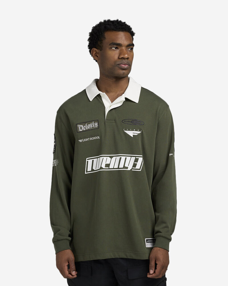 Essentials Long-Sleeve Rugby Top