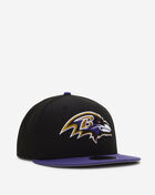 New Era 9Fifty Baltimore Ravens Evergreen Snapback Hat 60440031 Black 1