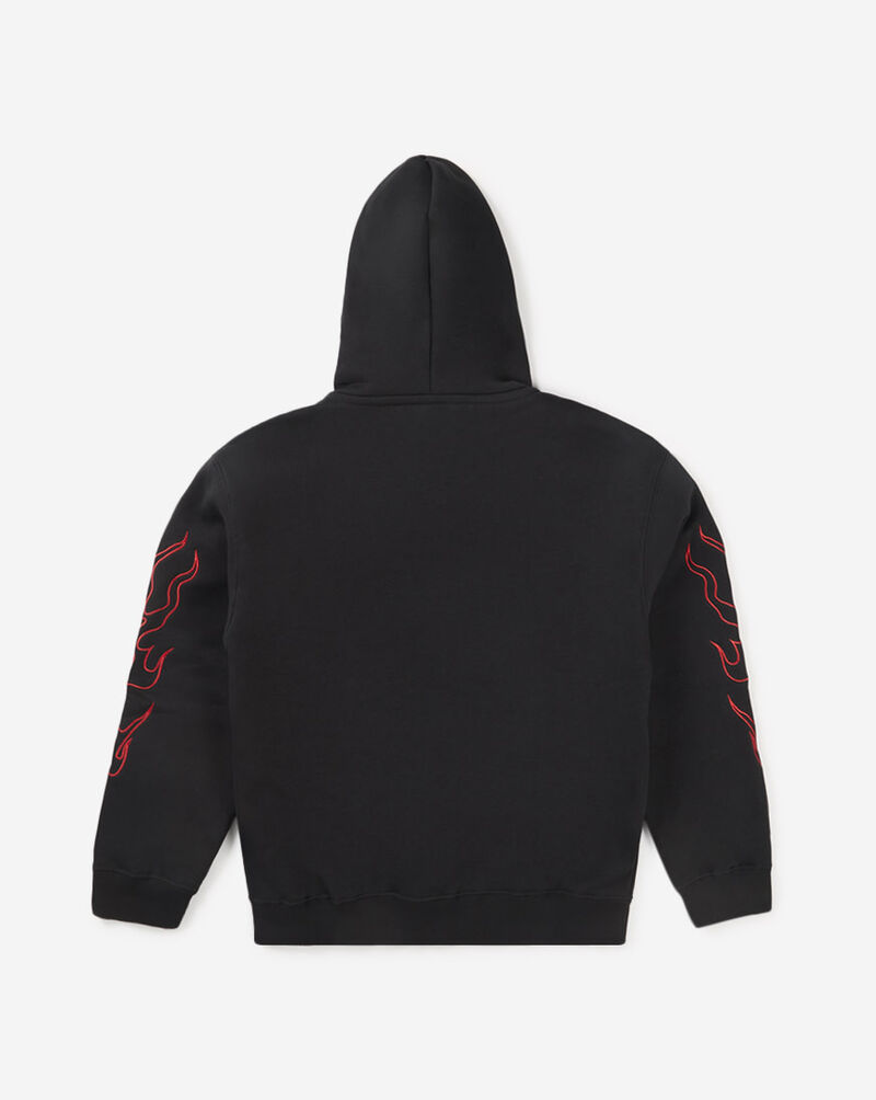 Von Dutch Kids' Eyeball Zip-Up Fleece Hoodie VND2B0084 Black 3