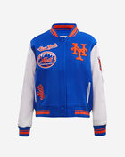 New York Mets Retro Classic Rib Wool Varsity Jacket