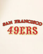 PRO STANDARD San Francisco 49Ers Retro Classic Rib Wool Varsity Jacket FS4643598-ERD cream 4