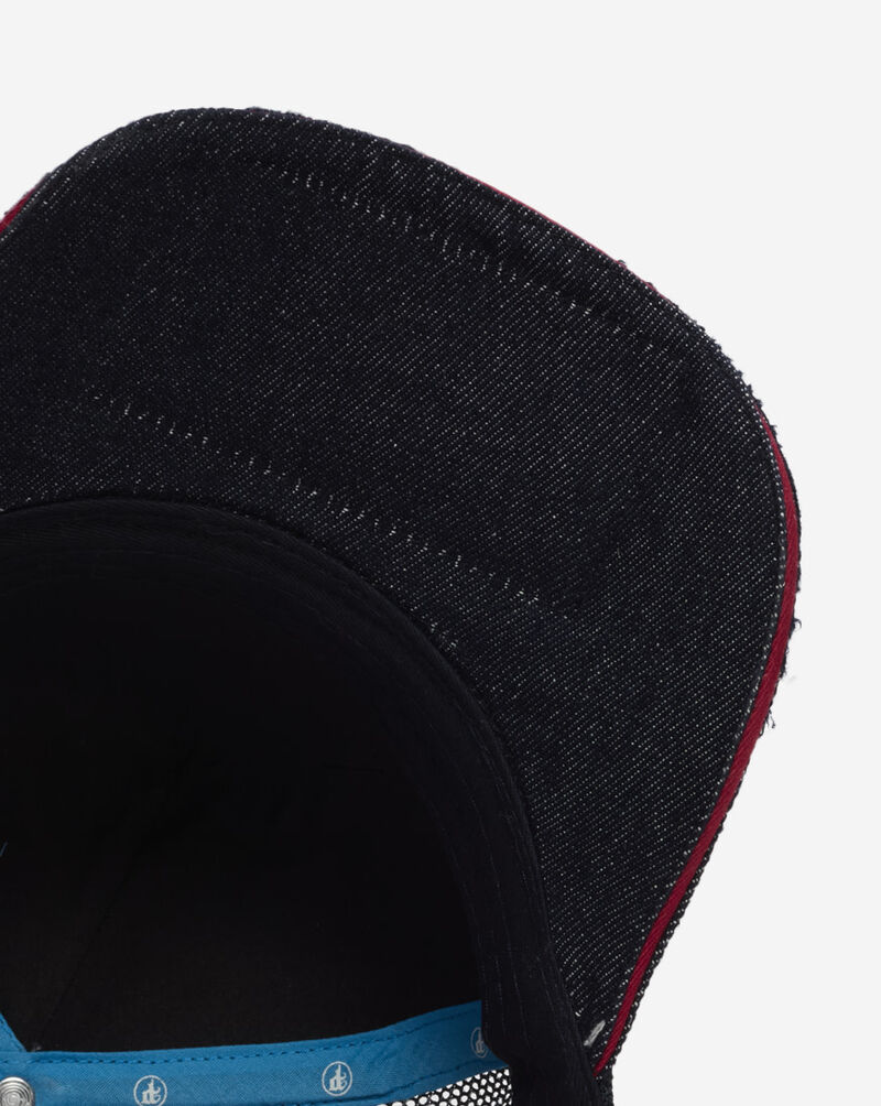 Preme Colt Distressed Trucker Hat PR-HAT-052 Blue 4