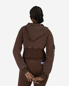 Von Dutch Full Zip Fleece Corset Hoodie VND2B0089SN Brown 2