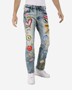 Multi-Patch Jeans
