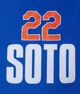 New York Mets Juan Soto #22 Classic Player Name And Number Button Down Shirt