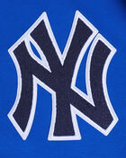 New York Yankees Classic Chenille Double Knit Pull Over Hoodie 