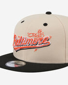 New Era 9Fifty Baltimore Orioles Team Art 2-Tone Snapback Hat 60586766 cream 2