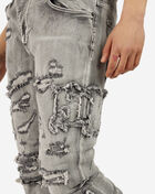 Heavy Rip  Repair Denim Twill Pants