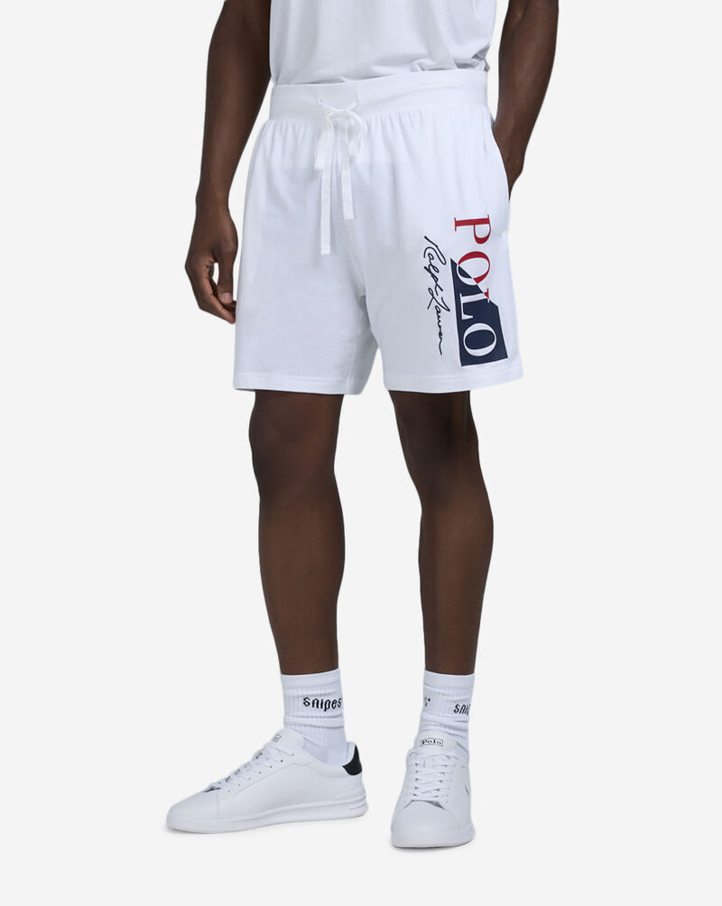 Polo Ralph Lauren Logo Sleep Shorts PF26RL-AAVU White 1