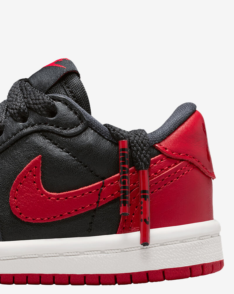 Jordan Toddler Air Jordan 1 Retro Low OG "Banned" IW6279-001 Black 8