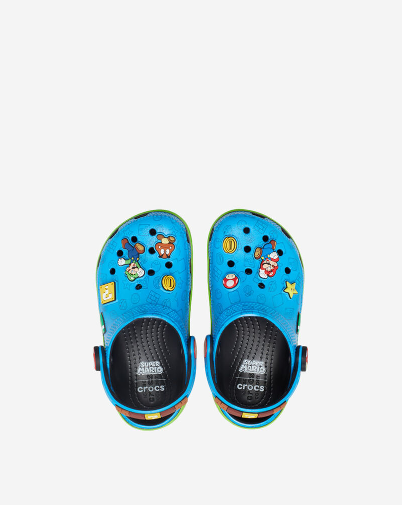 Crocs Toddler Super Mario Classic Clog 212140-90H Multi 6