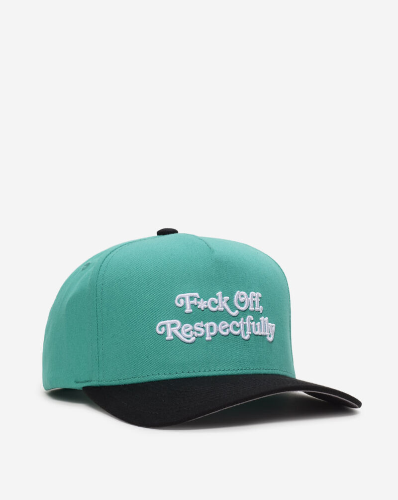 Respectfully Varsity 2 Tone Twill Trucker Hat