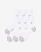 New Balance Active Quarter Socks 6 Pack LAS65202WT White 1