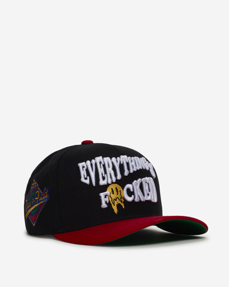 Field Grade Everything's F Trucker Hat 1005219 Black 1