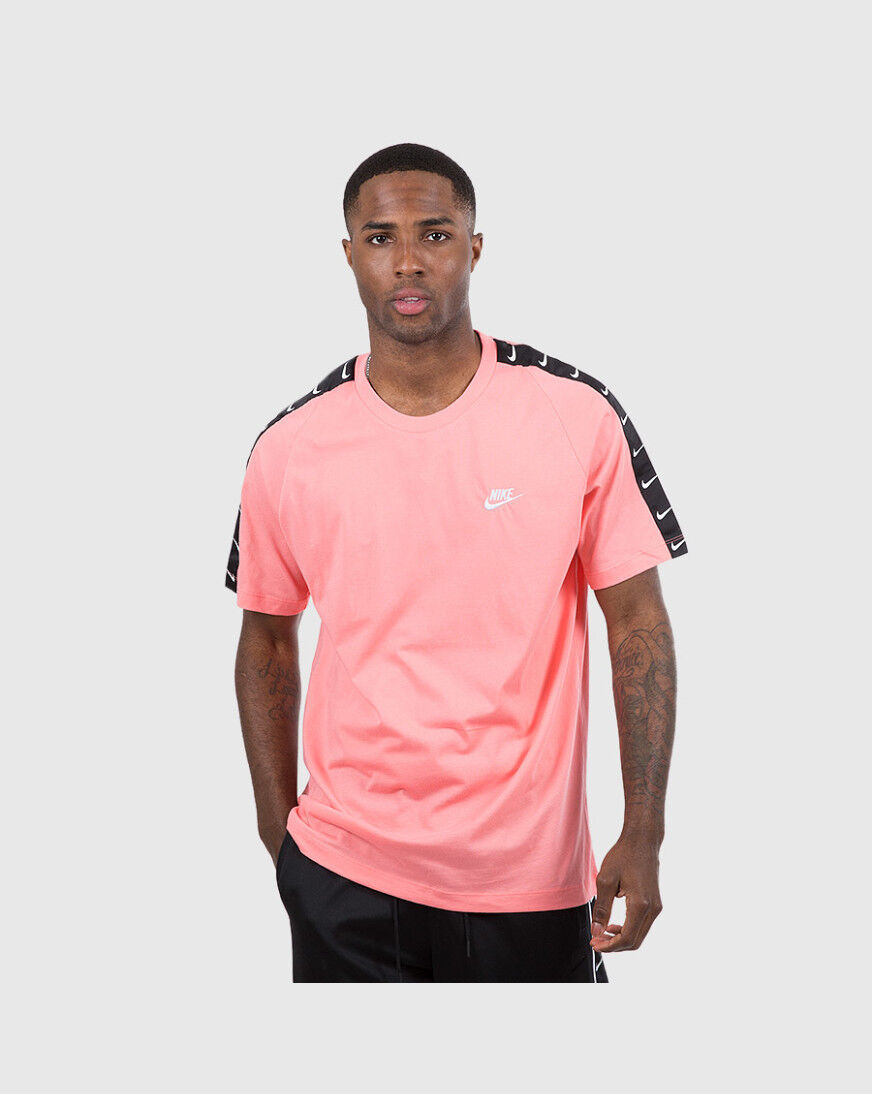 Nike swoosh t shirt pink Clearance