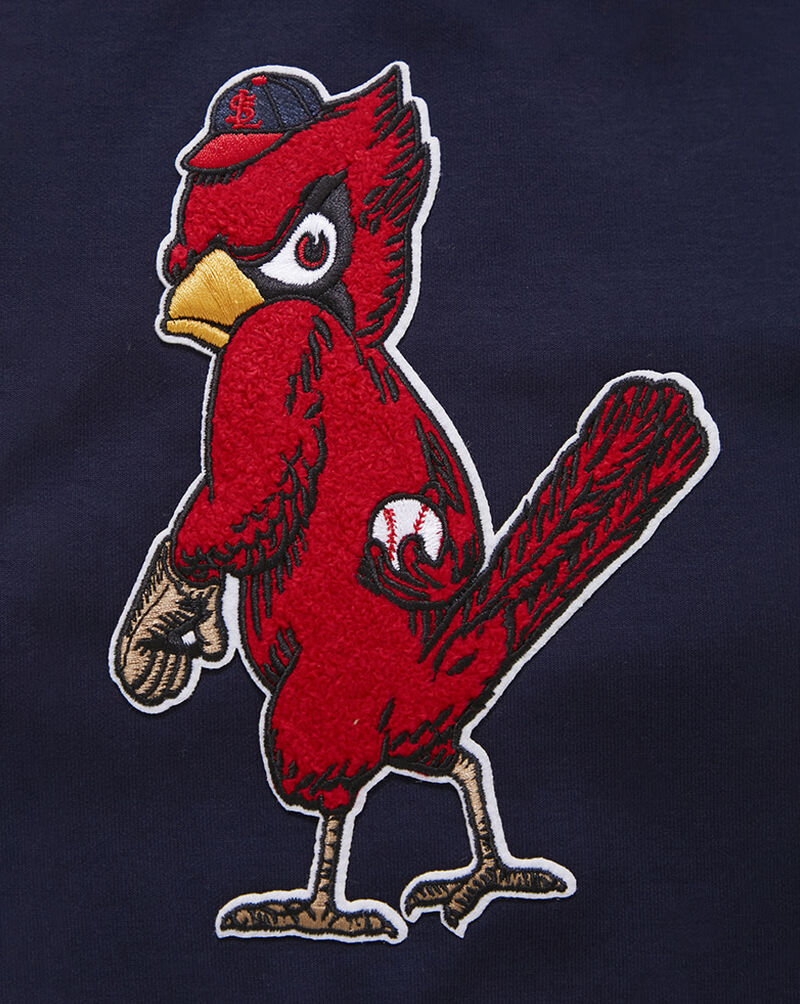 PRO STANDARD St. Louis Cardinals Classic Chenille Double Knit Short  LSC331721-MDN Blue 4