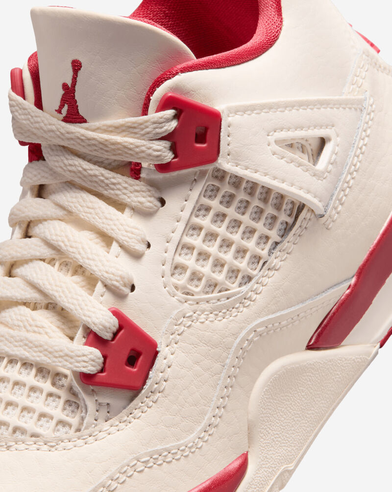 Jordan Little Kids' Air Jordan 4 Retro HV4385-108 White 7