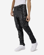 Straight Leg Racing Leather Pants