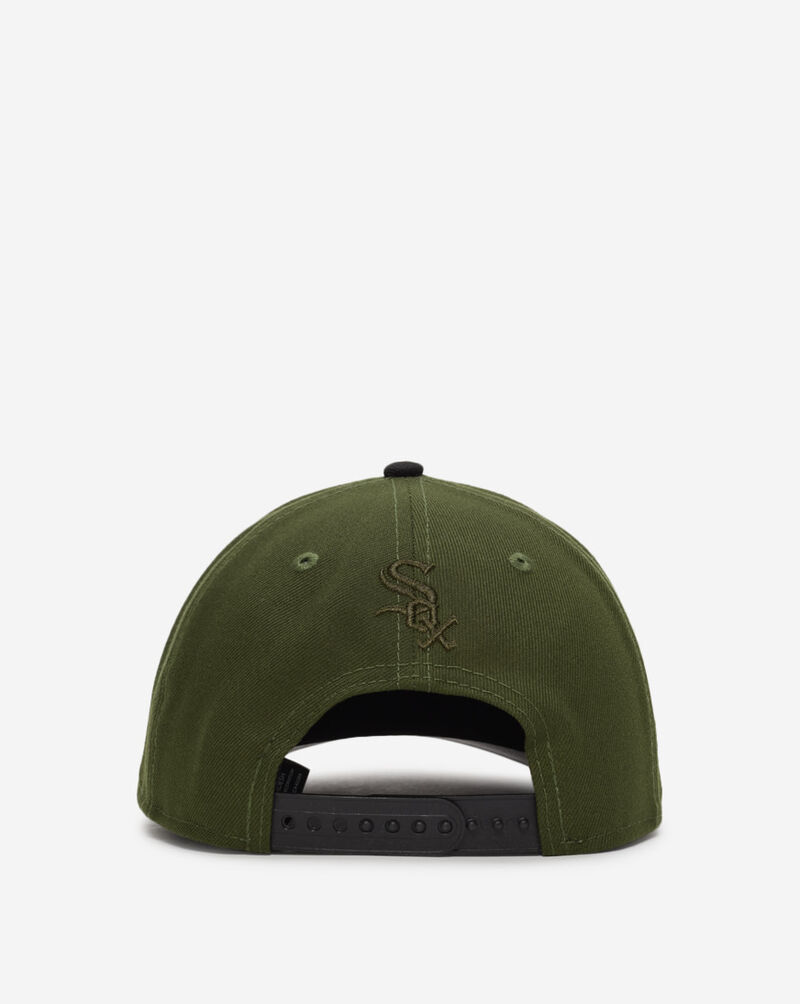 New Era 9Forty A-Frame Chicago White Sox City Feat Snapback Hat 60640970 Green 3