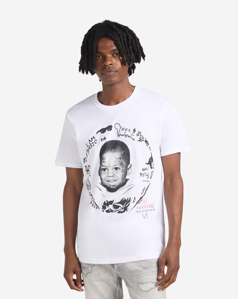 Graphic Tees Lil Wayne Tha Charter VI Tee 33651251 White 1