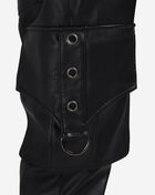 Smoke Rise Cargo PU Pants WP25693SNZ-BLK Black 3