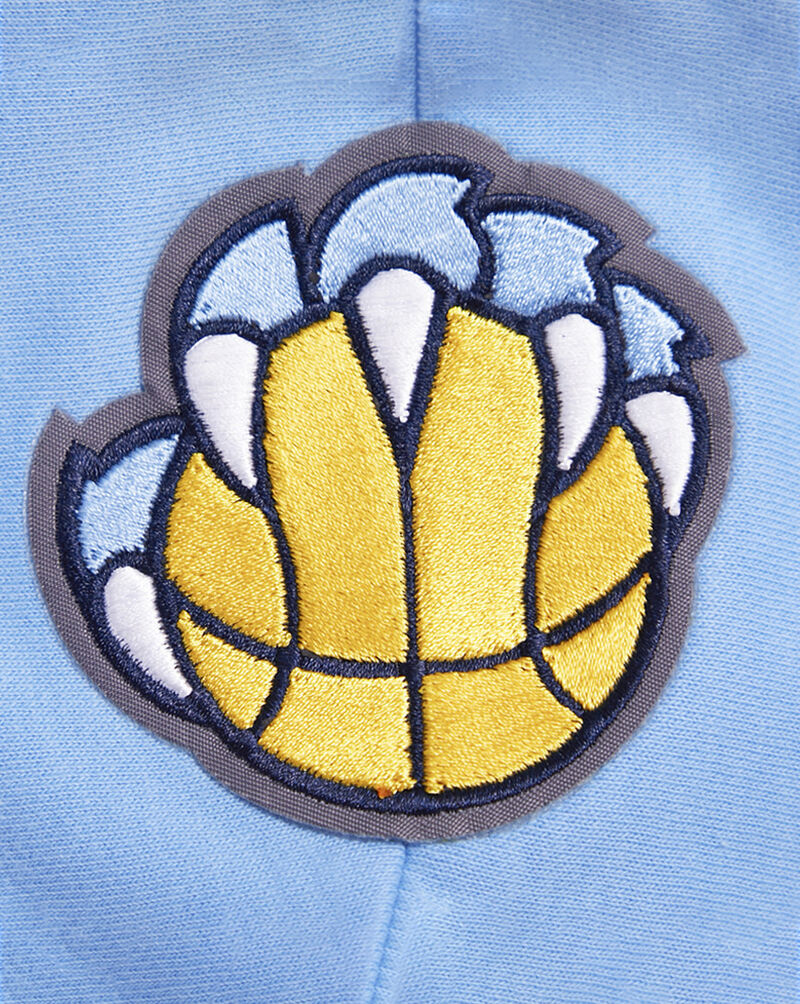 PRO STANDARD Memphis Grizzlies Retro Classic Rib Cropped Pullover Hoodie  BMGC58907-UNI Blue 4