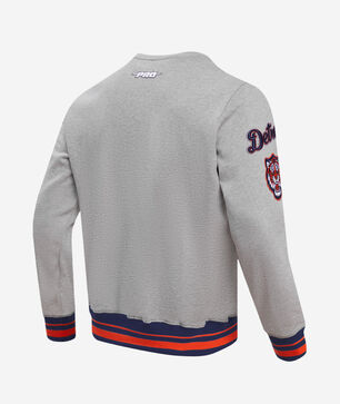 Detroit Tigers Mash Up Rib Fleece Crewneck