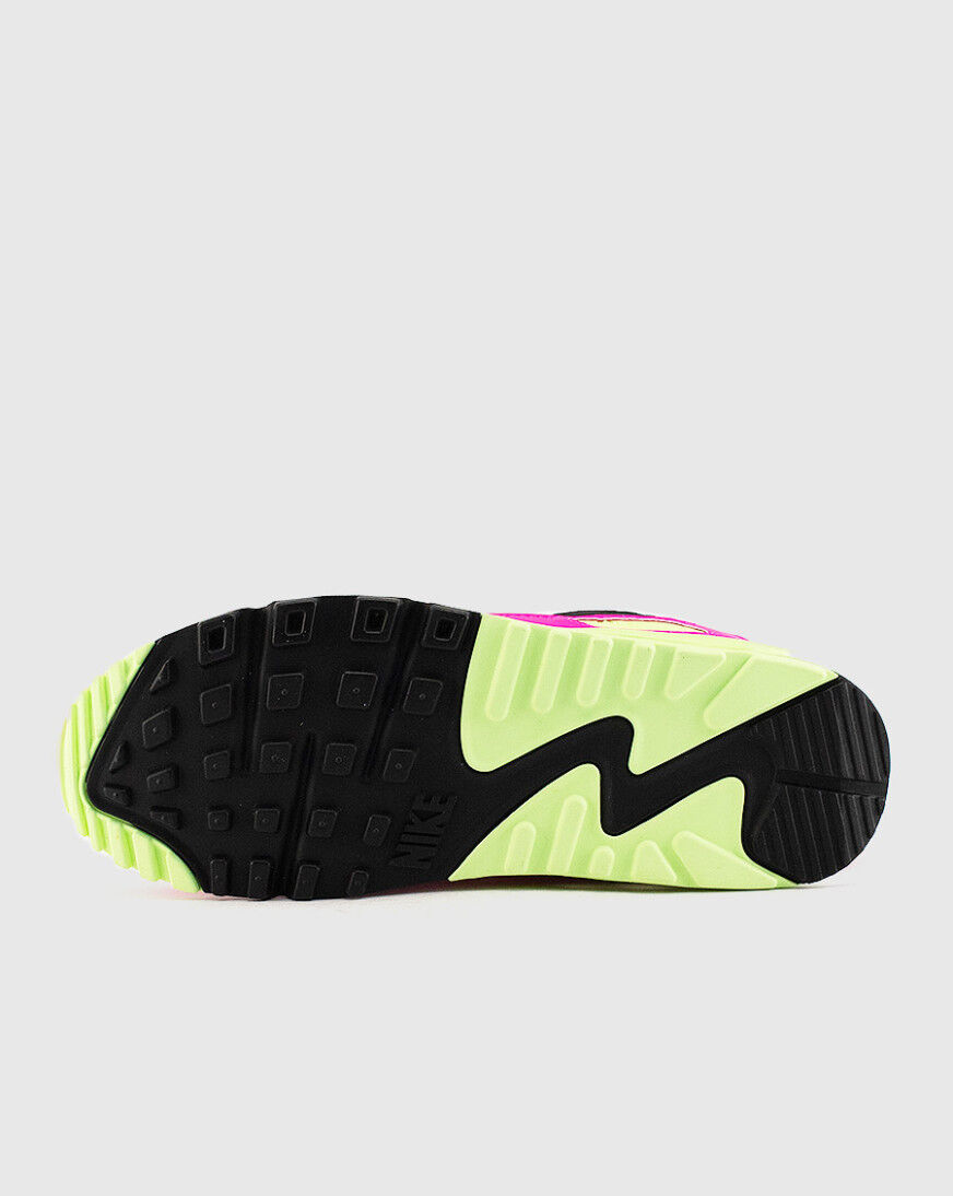 black pink and green air max