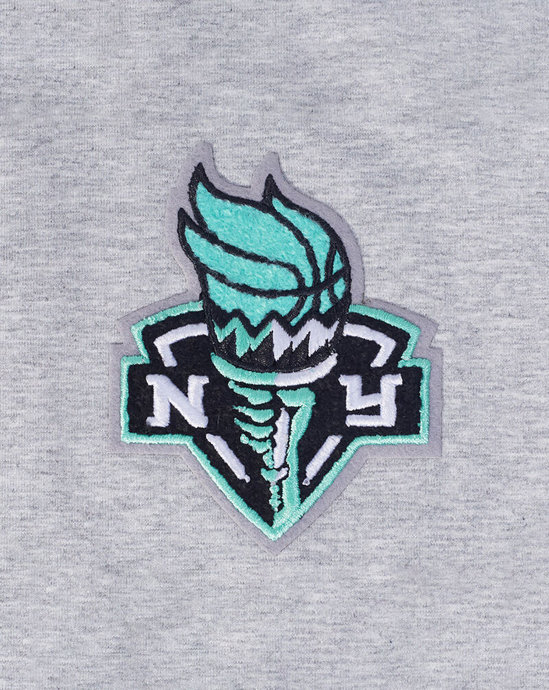 PRO STANDARD New York Liberty Classic Essentials Single Jersey Boxy Tee WNLA70041-HGR Grey 2