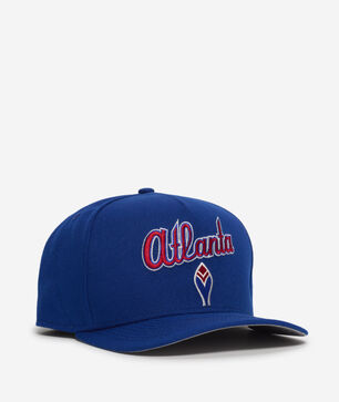 9Fifty Atlanta Braves Arched A-Frame Snapback Hat