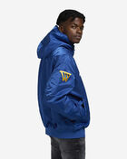 New Era Alpha Industries Historic L-2B Golden State Warriors Hooded Bomber Jacket  60564105 Blue 2
