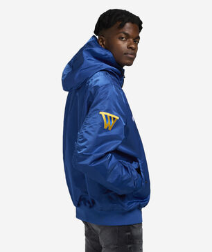 Alpha Industries Historic L-2B Golden State Warriors Hooded Bomber Jacket 