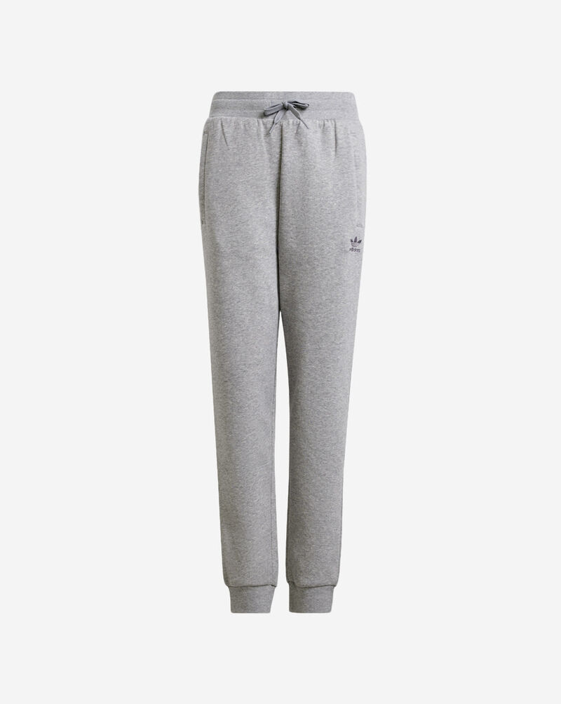 adidas Big Kids' Essential Fleece Pants IX5297 Grey 1