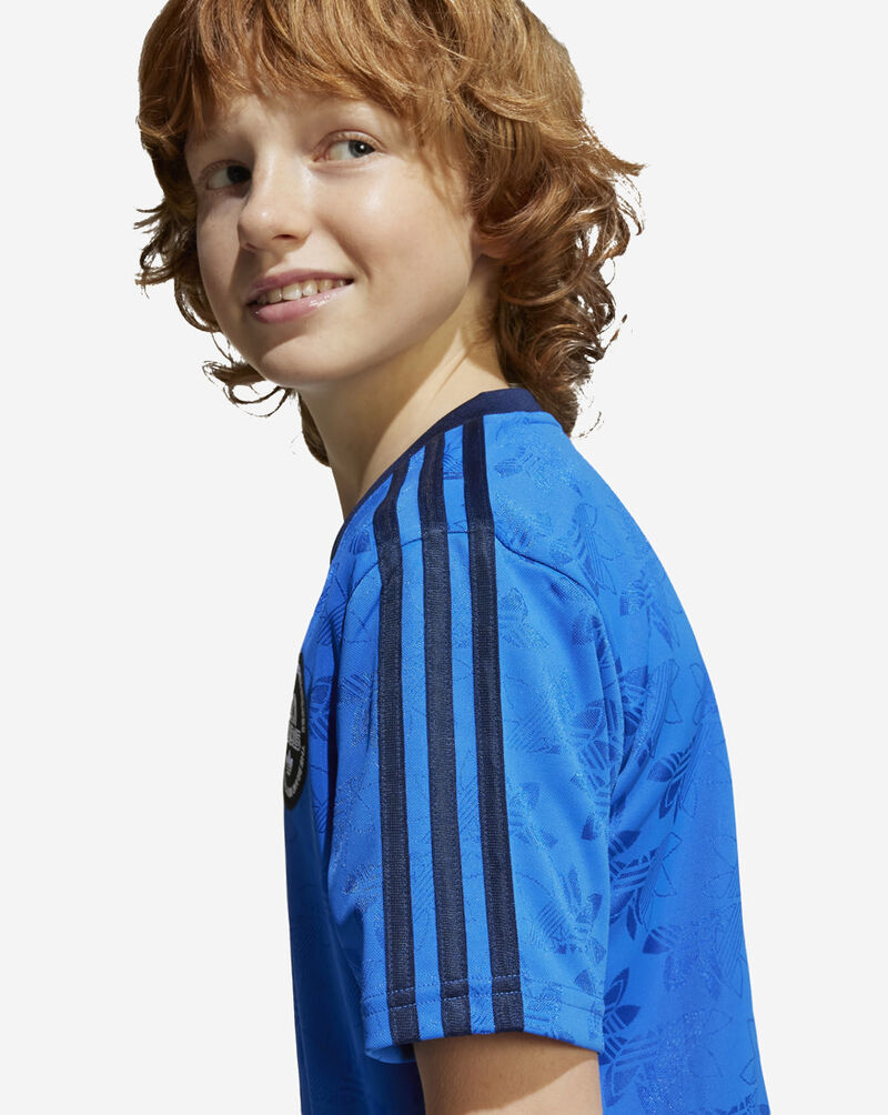 adidas Kids' Football T-Shirt  JV7681 Blue 3