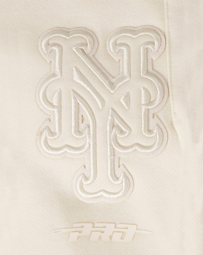 PRO STANDARD New York Mets Neutral Fleece Sweatpant  LNM4311668-EGG cream 2