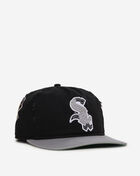 New Era 19Twenty Chicago White Sox Frayed Snapback Hat 60833828 Black 1