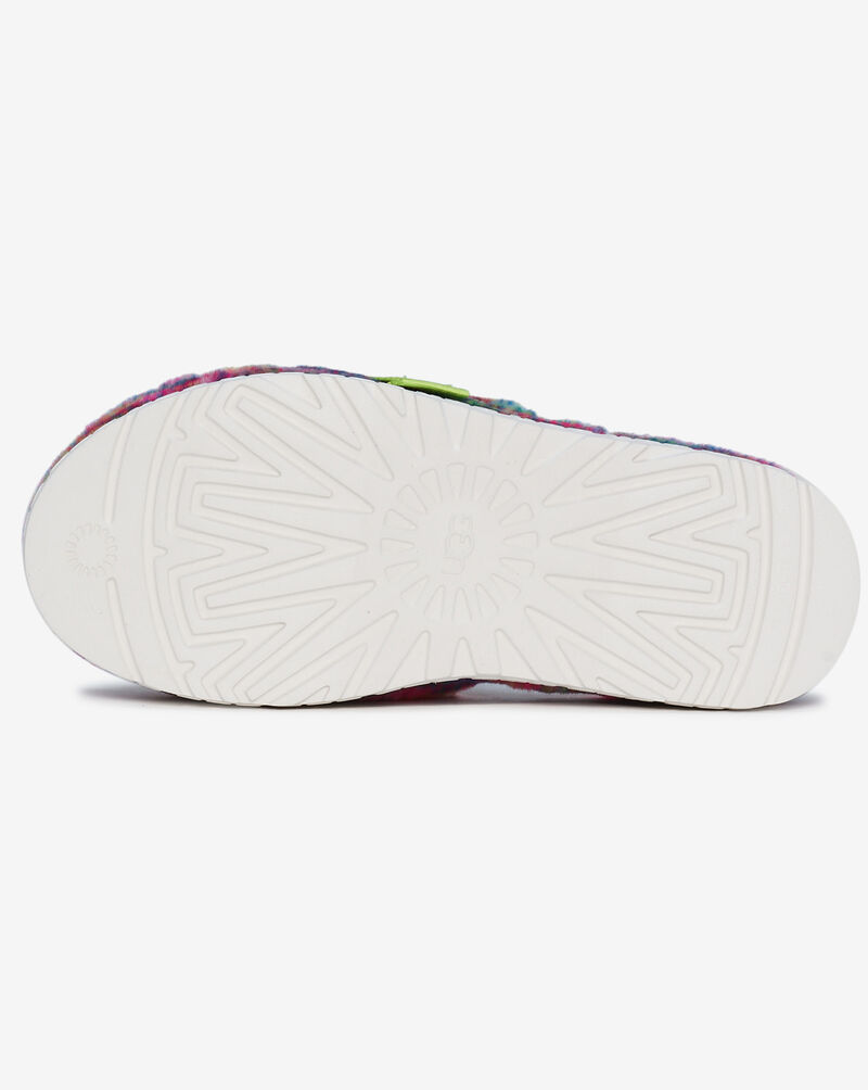 UGG Fluffita Pixelate Slide 1128211-WHT Multi 4