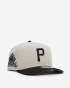 New Era 9Fifty Pittsburgh Pirates A-Frame Snapback Hat 71012991 Grey 1