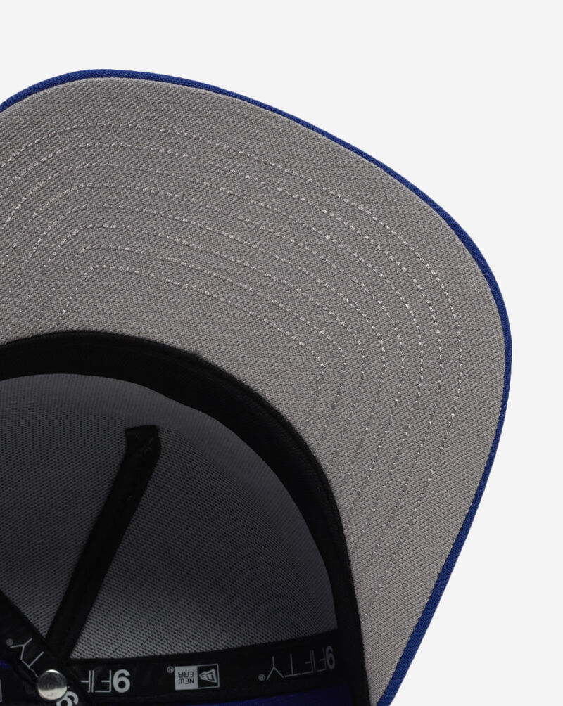 New Era 9Fifty Detroit Pistons Visor Scripts A-Frame Snapback Hat 60974192 Blue 4