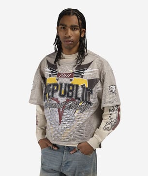 Republic Mesh 2-FER Long Sleeve Tee